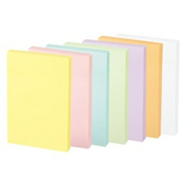 コクヨ フセンＫ２　７５Ｘ５０混色Ｐ１０サツ K2ﾒ-KP7550X1　4901480340753（10セット）