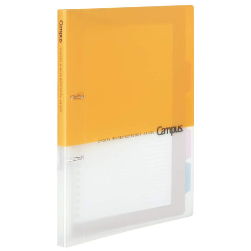 2穴ルーズリーフバインダー ル-PP158Y（10セット）