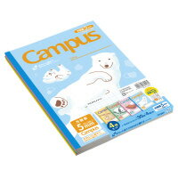 コクヨ　キャンパスヨウトベツアニマル４サツＰ ﾉ-30AS10-5X4 4901480369464（10セット）