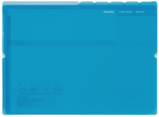 コクヨ ５インデックスグラッセルＡ４ＥＬＢ　 ﾌ-GL755LB（10セット）