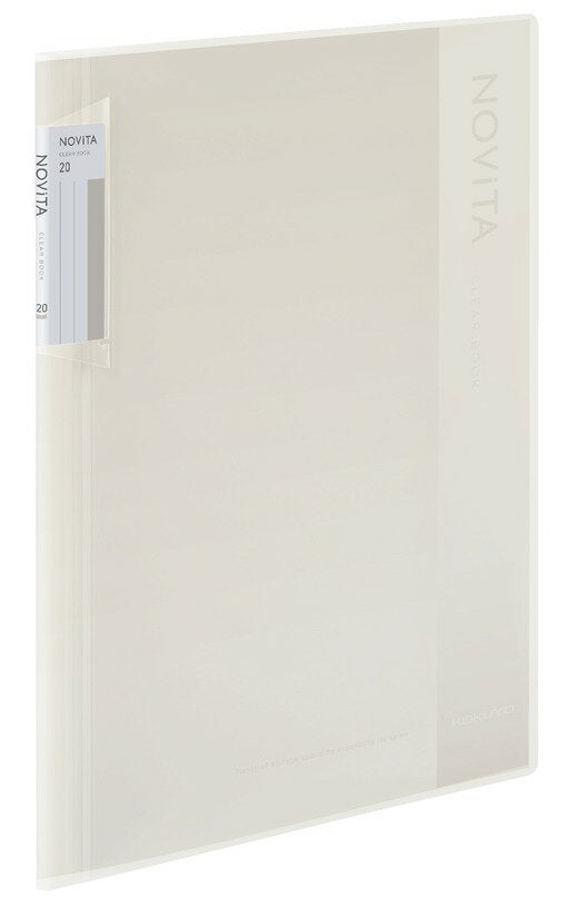 コクヨ ノビータクリヤーＢ　Ａ４２０Ｐ・Ｗ ﾗ-NV20W（10セット）