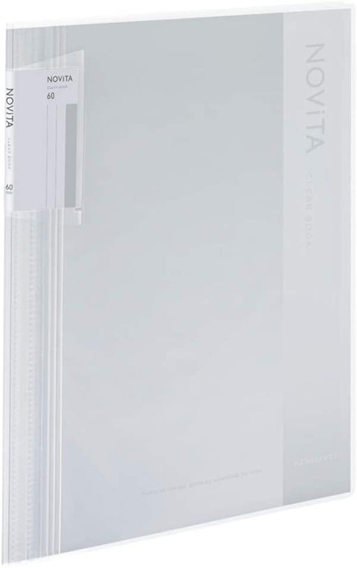 コクヨ ファイル クリヤーブック ノビータ 固定式 A4 60枚 透明 ラ-NV60T 4901480366456（10セット）