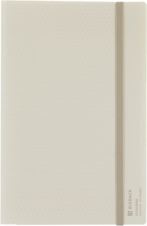 コクヨ ＢＩＺＲＡＣＫクリヤーブックホワイト ﾗ-BRFL10W　4901480373225（10セット）