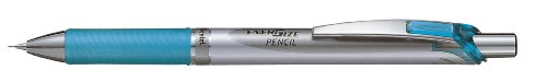 ぺんてる Pentel シャープペンシル エナージェルシャープ 0.5mm スカイブルー軸 PL75-S（10セット）