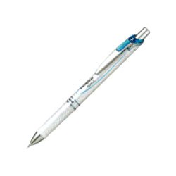 ぺんてる Pentel シャープペンシル エナージェルシャープ 0.5mm パールホワイトスカイブルー軸 PL75-SW（10セット）