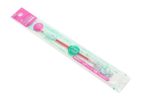ぺんてる Pentel ゲルインキリフィル スリッチーズリフィル 0.4mm ピンクインキ XBGRN4P1（10セット）