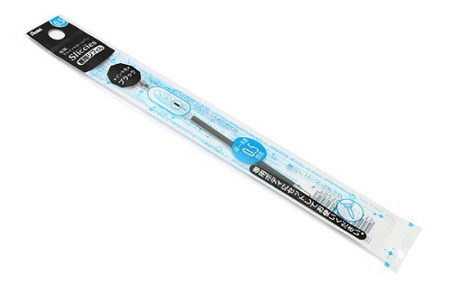 ぺんてる Pentel ゲルインキリフィル スリッチーズリフィル 0.5mm ブラックインキ XBGRN5A（10セット）