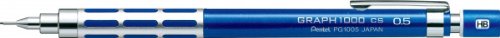 ぺんてる Pentel シャープペンシル 0.5mm GRAPH1000CS （メタリックブルー） PG1005CS-C（10セット）