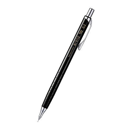 ぺんてる Pentel シャープペンシル オレンズ 0.2mm ブラック軸（10セット）