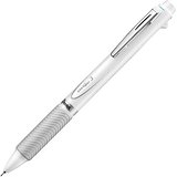 ぺんてる Pentel 多色ボールペン エナージェル3色 ホワイト軸 XBLC35W（10セット）