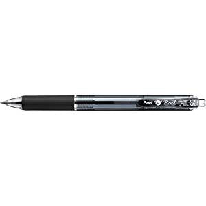 ぺんてる Pentel フィールBXB115 クリアブラック軸 黒（10セット）
