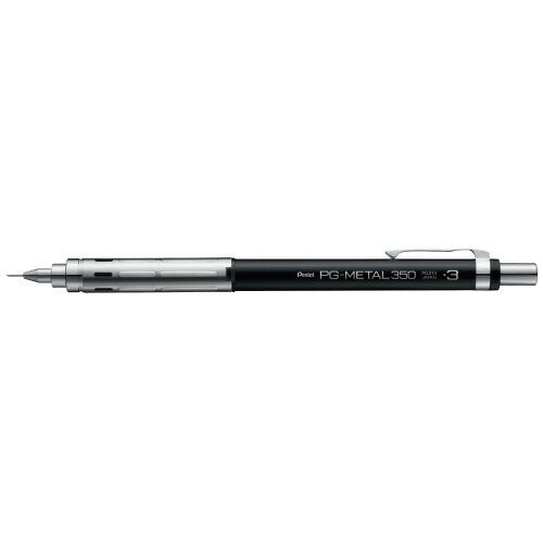 ぺんてる Pentel ＰＧメタル０．３　ブラック PG313-A　4902506376275