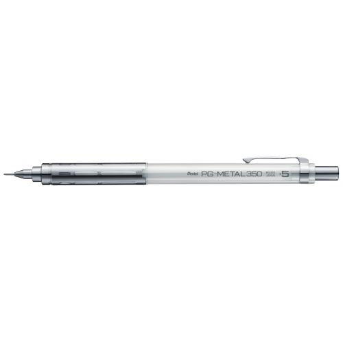 ぺんてる Pentel ＰＧメタル０．５　クリアホワイト PG315-TW　4902506376503（10セット）