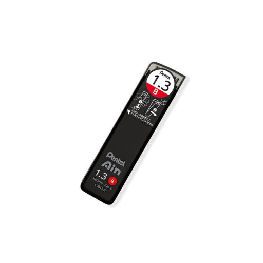 Pentel_ไส้ดินสอกด_Ain เส้นผ่านศูนย์กลาง 1.3/B C2813-B /4902506406163 (10 ชุด)
