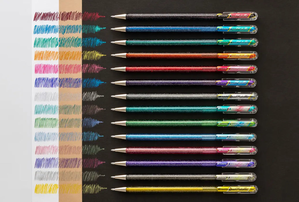 Pentel_Pen mata bola logam dwi set 14 warna/4902506432186 K110-D14ST (5 set)