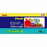 ぺんてる Pentel クレヨン パッセル GHPA116D 16色（10セット）