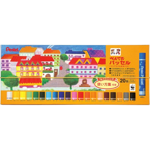 ぺんてる Pentel 絵の具 パス パッセル GHPAR-20 20色（10セット）