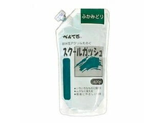 ぺんてる Pentel スクールガッシュ　フカミドリ WXGT22（10セット）