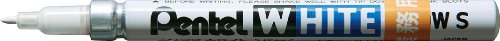 ぺんてる Pentel ホワイト業務極細 Ｘ１００Ｗ－ＳＤＧ（10セット）