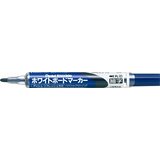 ぺんてる Pentel パック入りホワイトボードマーカー ノックル 丸芯 細字 青インキ XMWLS-C（10セット）