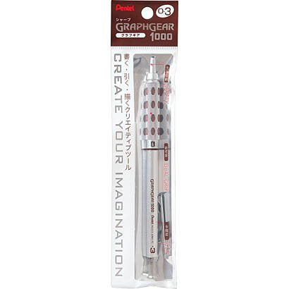 ดินสอกด Pentel Graph Gear 1000 XPG1013 0.3มม. (10ชุด)