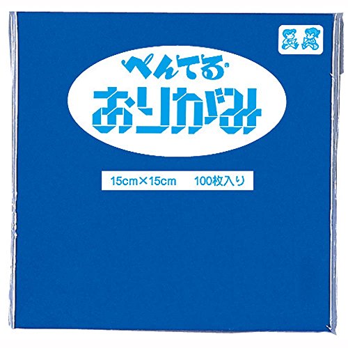 ぺんてる Pentel おりがみ 青 SS-17（10セット）
