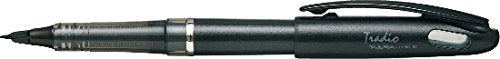 ぺんてる Pentel 水性ペン トラディオ プラマン TRJ50-A 黒（10セット）
