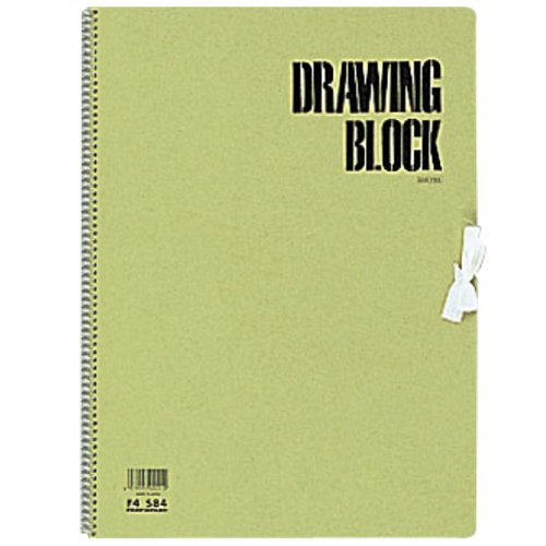 マルマン F4 スケッチブック オリーブシリーズ 厚口画用紙 20枚 S84（10セット）