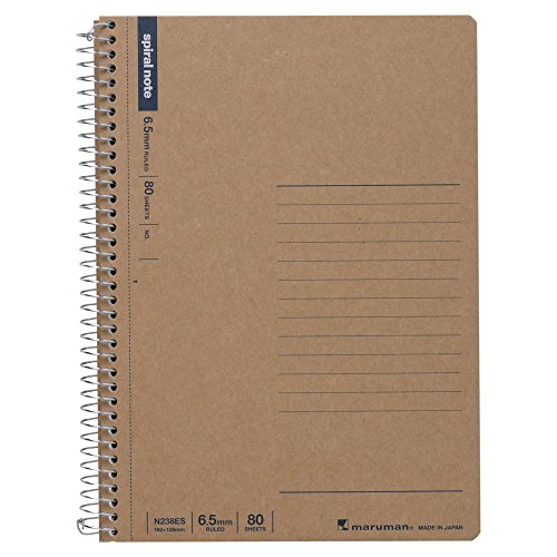 マルマン B6 スパイラルノート 横罫 80枚 N238ES（10セット）