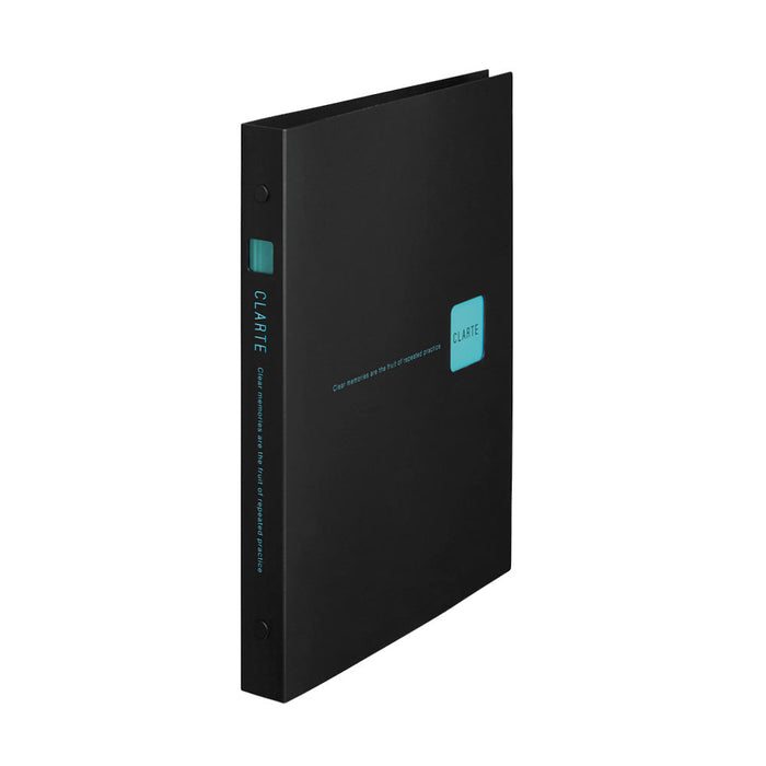 マルマン バインダー　クラルテ　A5　プラスチックバインダー　F414-52(ライトブルー)（10セット）