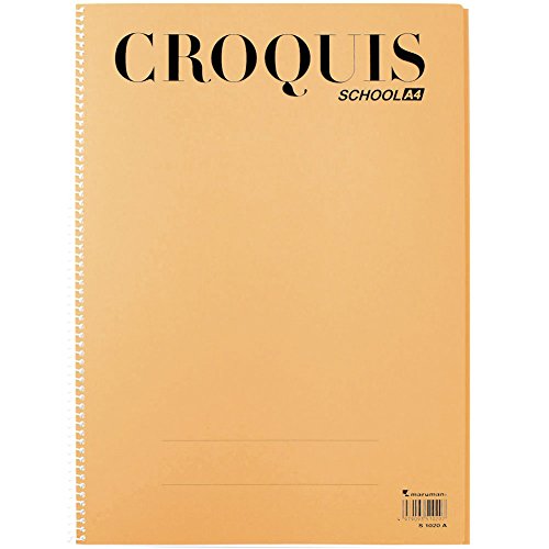 S1020A マルマン A4 スクール用クロッキー クリームコットン紙 S1020A マルマン 4979093510207（10セット）