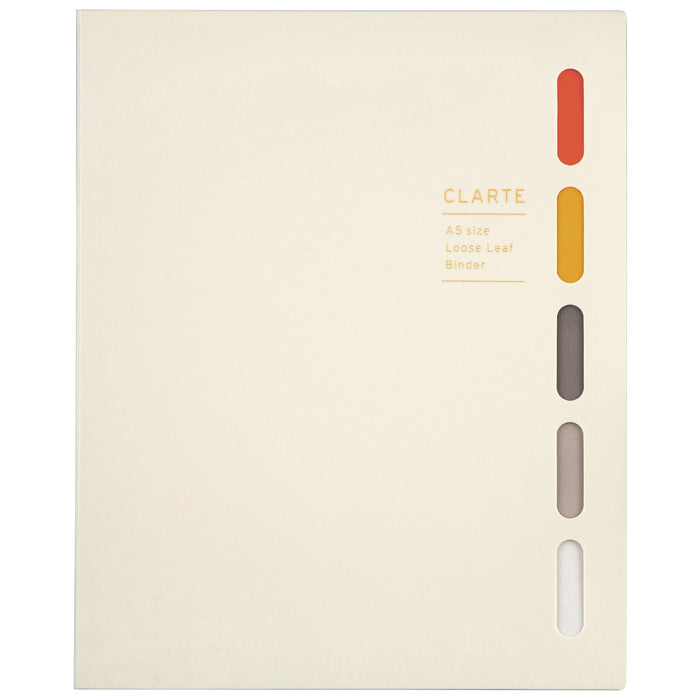 マルマン Ａ５バインダー　クラルテ　アイボリー　 F415-14（10セット）