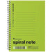 マルマン スパイラルノート 6mm横罫 A6 ライトグリーン N670A-33（10セット）