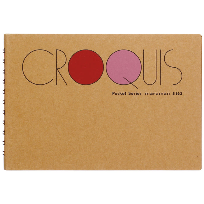 Maruman Pocket Croquis Crema Algodón Papel S162