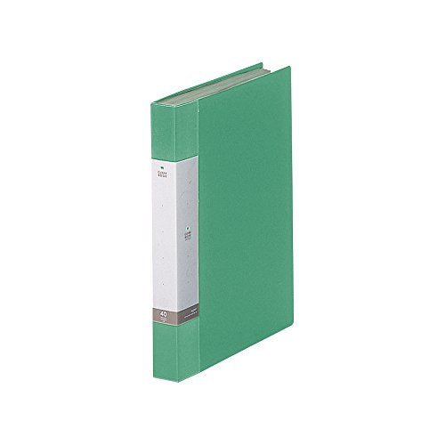 リヒトラブ リクエスト クリヤーブック A4タテ 40枚 緑 G3202（10セット）