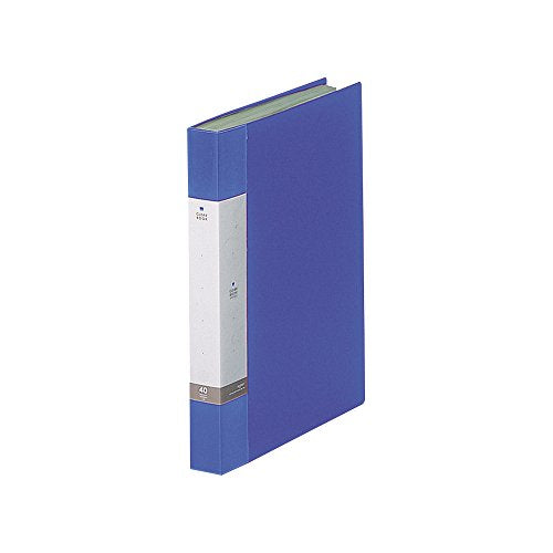 リヒトラブ リクエスト クリヤーブック A4タテ 40枚 青 G3202（10セット）