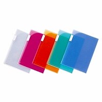 リヒトラブ ポケットホルダー 4ポケット A4 乳白 F3411-1（10セット）