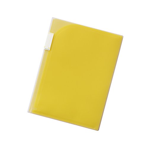 リヒトラブ ポケットホルダー 6ポケット A4 黄 F3412-5（10セット）