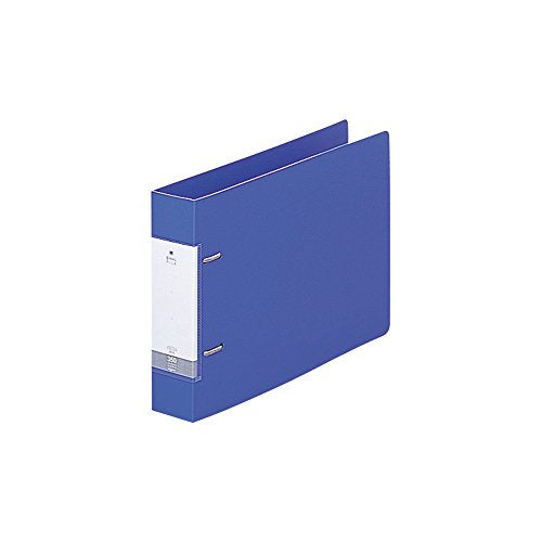 リヒトラブ リクエスト D型リングファイル B5E 青 G2235-8（10セット）