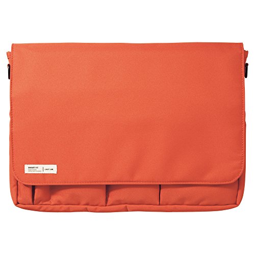リヒトラブ キャリングポーチ スマートフィット A7577-4 オレンジ A4（10セット）