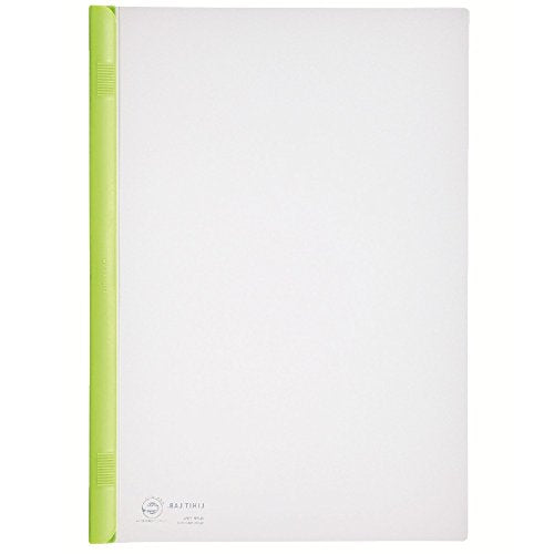 リヒトラブ スライドバーファイル G1730-6 黄緑 A4 10冊パック（10セット）
