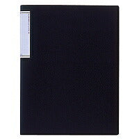 リヒトラブ クリヤーブック（スリムタイプ） A4 10P 黒 N7110-24（10セット）
