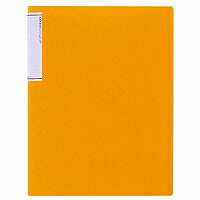 リヒトラブ クリヤーブック（スリムタイプ） A4 20P 橙 N7111-4（10セット）