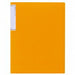 リヒトラブ クリヤーブック（スリムタイプ） A4 20P 橙 N7111-4（10セット）