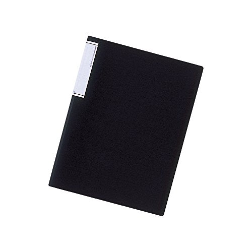 リヒトラブ クリヤーブック（スリムタイプ） A4 20P 黒 N7111-24（10セット）