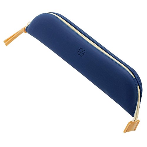 リヒトラブ トレー ペンケース Bloomin A7730-11 ネイビーブルー（10セット）