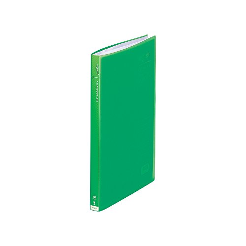 リヒトラブ リクエスト 透明クリヤーブック A4 40P イエローグリーン G3102-6（10セット）