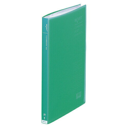 リヒトラブ クリヤーブックＡ４Ｓグリーン G3102-7 4903419345822