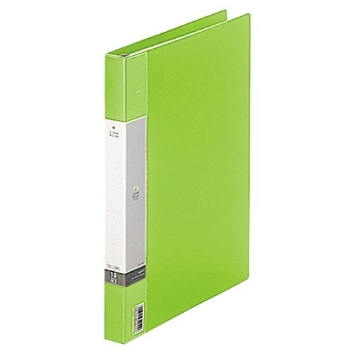 リヒトラブ クリヤーブック交換式 G3801-6 黄緑 A4（10セット）