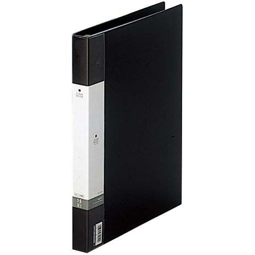 リヒトラブ クリヤーブック交換式 G3801-24 A4 黒（10セット）